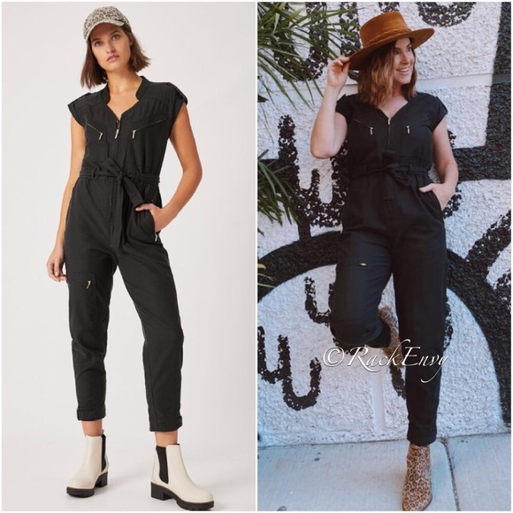 Anthropologie Pants - NWT ANTHROPOLOGIE HALSEY UTILITY JUMPSUIT